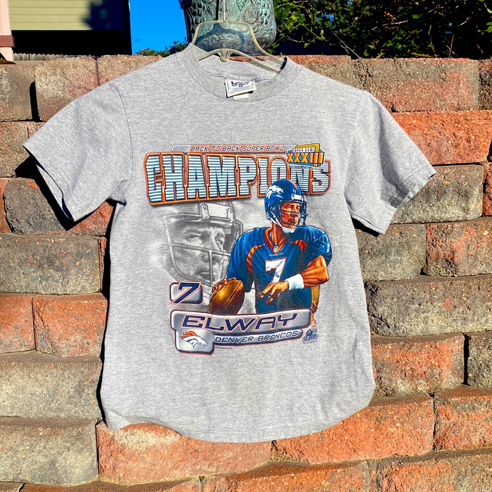 Vintage John Elway Super Bowl T-shirt